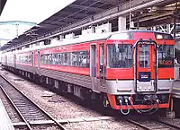 特急用にJR四国から購入したキハ185系