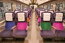 5000番台車内(キハ260-5101:2021年9月)