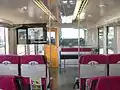 「くまげら」編成3号車展望ラウンジ（2010年8月21日）