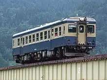鉄道省色のキハ52 125（平岩駅付近 2008年9月1日）