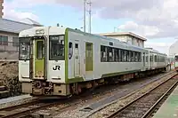 米坂線キハ112-201(2020年11月14日 米沢駅)