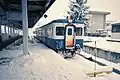 米沢駅停車中のキハ52形（1998年12月）