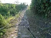 石畳の坂道(海南市)