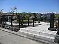 静岡県静岡市清水区吉川にある、吉川氏墳墓（2021年4月）