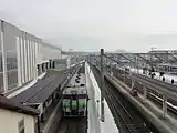 跨線橋より（2016年3月）
