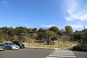 菊池城全景