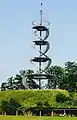 キレスベルク塔(ドイツ語版)の二重螺旋階段 (ドイツ語: doppelläufige Wendeltreppe des Killesbergturms)