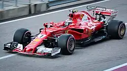 キミ・ライコネンがドライブするSF70H（2017年アメリカGP）