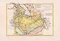 ペルシャ湾 1780年の地図 Bonne