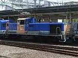 専用塗装のDE10 1152