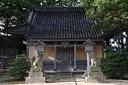 城輪神社　拝殿