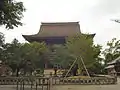 蔵王堂と四本桜