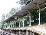 上屋撤去前の駅の様子