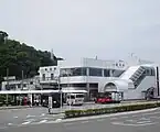 近鉄側出入口(佐田浜港側)