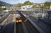 橋上から