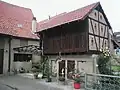 „Burggärten“（ブルクゲルテン）の納屋