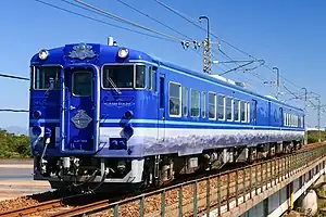 キロ47形「あめつち」(2022年10月 直江駅 - 出雲市駅間)