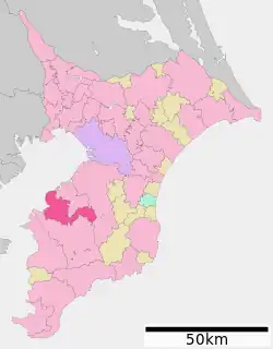 木更津市位置図
