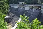 木瀬ダム（木瀬町、2013年（平成25年）7月）