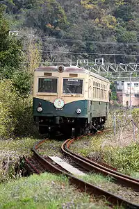 御坊駅を出発したキハ600形(2008年4月6日撮影)