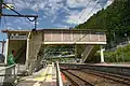 ホームと跨線橋（2009年7月）