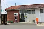 駅舎(東口・JR西日本時代)