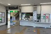改札口（2021年9月）
