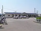 東口旧駅舎（2005年5月）