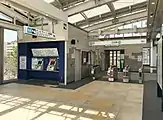 南改札(2019年3月27日撮影)