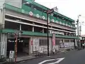 北信太前自転車駐車場