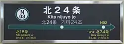 駅名標