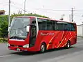 ハイウェイライナー車間センサー搭載北海道北見バス