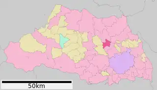 北本市位置図
