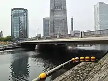 大岡川に架かる北仲橋（※2014年5月撮影）