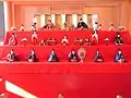 東園佐和子の御雛人形(明治神宮神楽殿にて 2009年3月2日撮影)