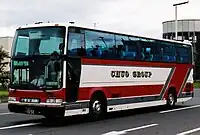 北空知バス CHUO GROUP表記の日野・セレガGJ