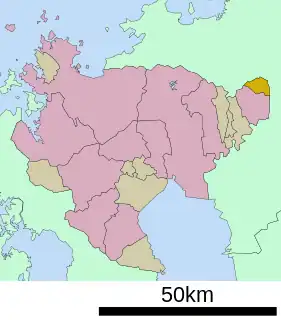 基山町位置図