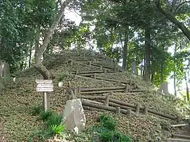 清瀬市の中里富士※都指定有形民俗文化財