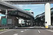 内回り（名古屋西JCT）方面入口
