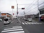 木津地区の街並み木津字河原田で撮影