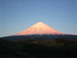クリュチェフスカヤ山（カムチャツカ富士）
