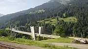 スイスのen:Sunniberg Bridge（1998年完成）
