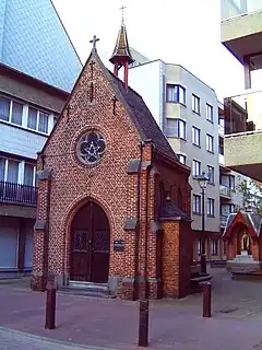Chapel of the fishermen in Heist