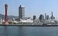 神戸モザイクから眺めるメリケンパーク