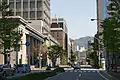 居留地のメインストリートであった京町通