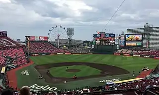 宮城球場（宮城野原公園総合運動場）（2017年7月）