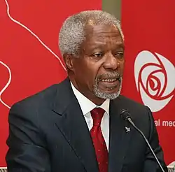 Kofi Annan, Photo:Harry Wad