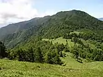 天狗棚山より小金沢山を望む