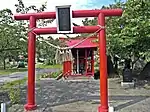 黄金嶋神社東北地方太平洋沖地震の津波により鳥居以外流出