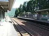 ホーム(2008年8月、ピンク色に塗装する前)